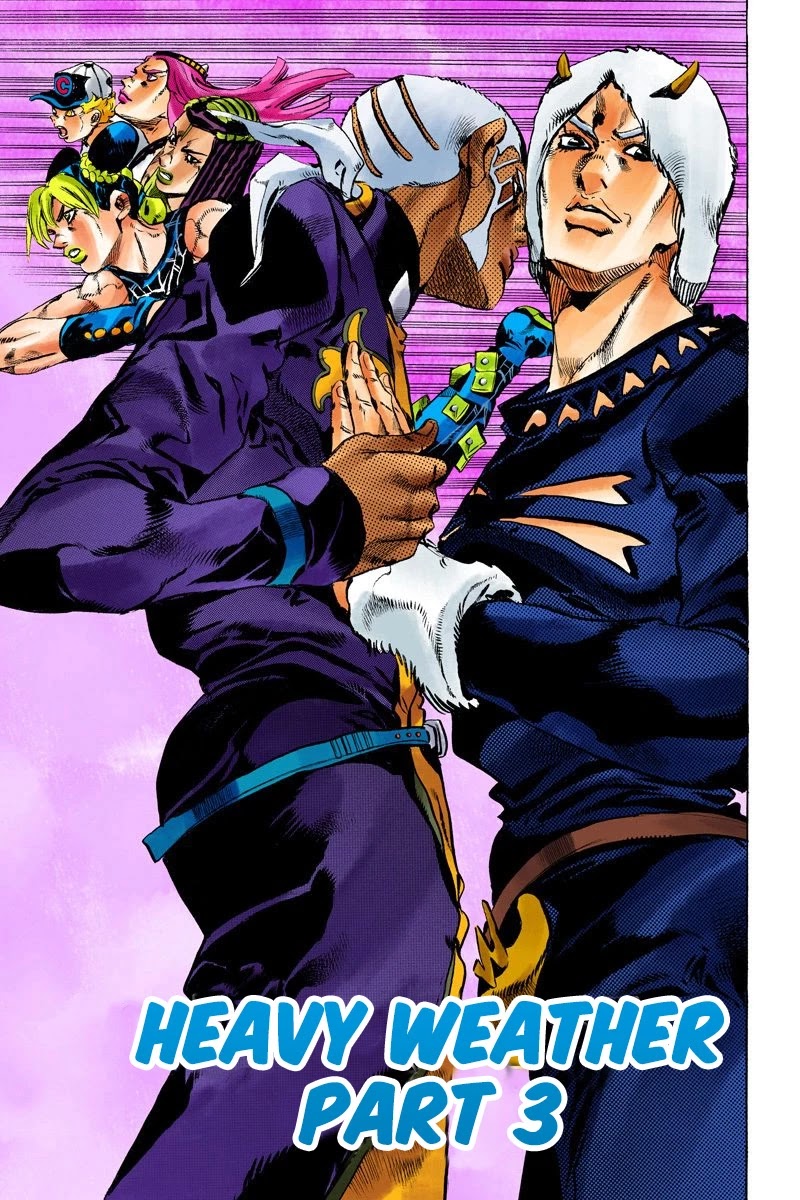 JoJo's Bizarre Adventure Part 6 - Stone Ocean (Official Colored) Chapter 127 page 2 - Chapter 127: Heavy Weather Part 3