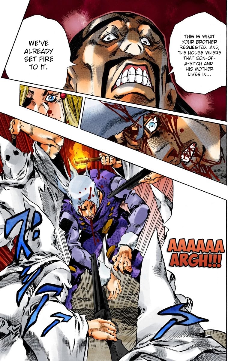 JoJo's Bizarre Adventure Part 6 - Stone Ocean (Official Colored) Chapter 128 page 16 - Chapter 128: Heavy Weather Part 4