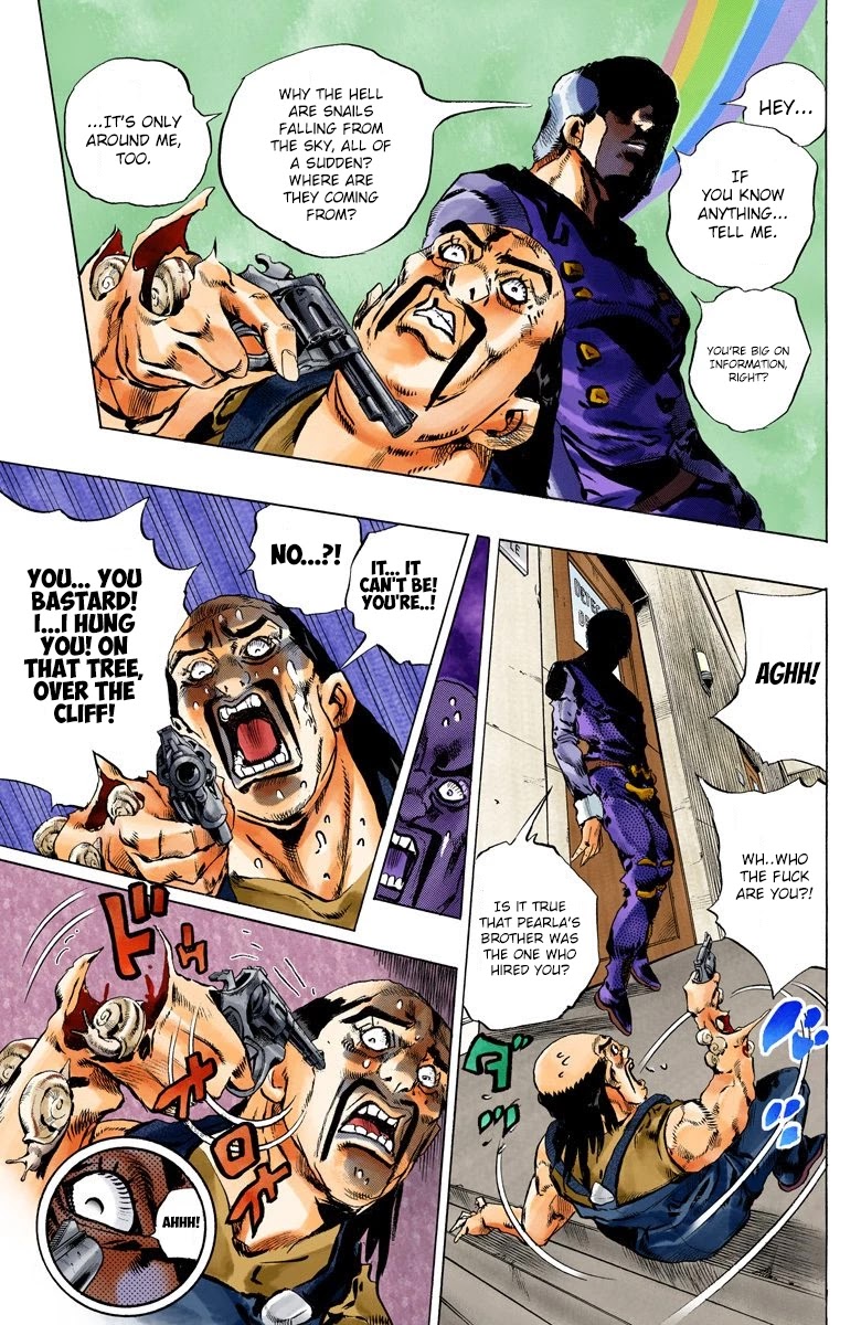 JoJo's Bizarre Adventure Part 6 - Stone Ocean (Official Colored) Chapter 129 page 11 - Chapter 129: Heavy Weather Part 5
