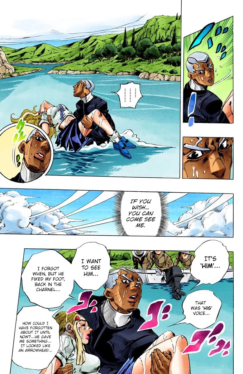 JoJo's Bizarre Adventure Part 6 - Stone Ocean (Official Colored) Chapter 129 page 6 - Chapter 129: Heavy Weather Part 5