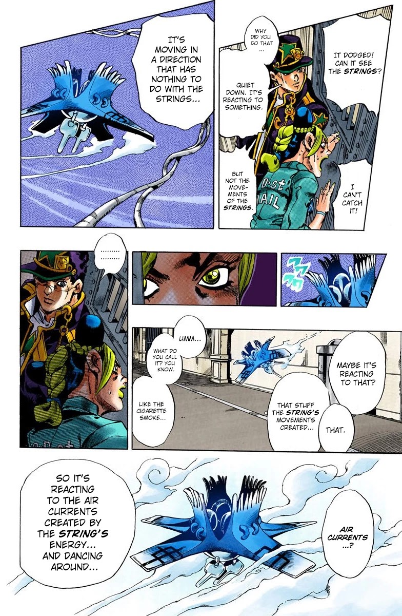 JoJo's Bizarre Adventure Part 6 - Stone Ocean (Official Colored) Chapter 13 page 12 - Chapter 13: The Visitor Part 3