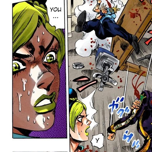 JoJo's Bizarre Adventure Part 6 - Stone Ocean (Official Colored) Chapter 13: The Visitor Part 3 cover