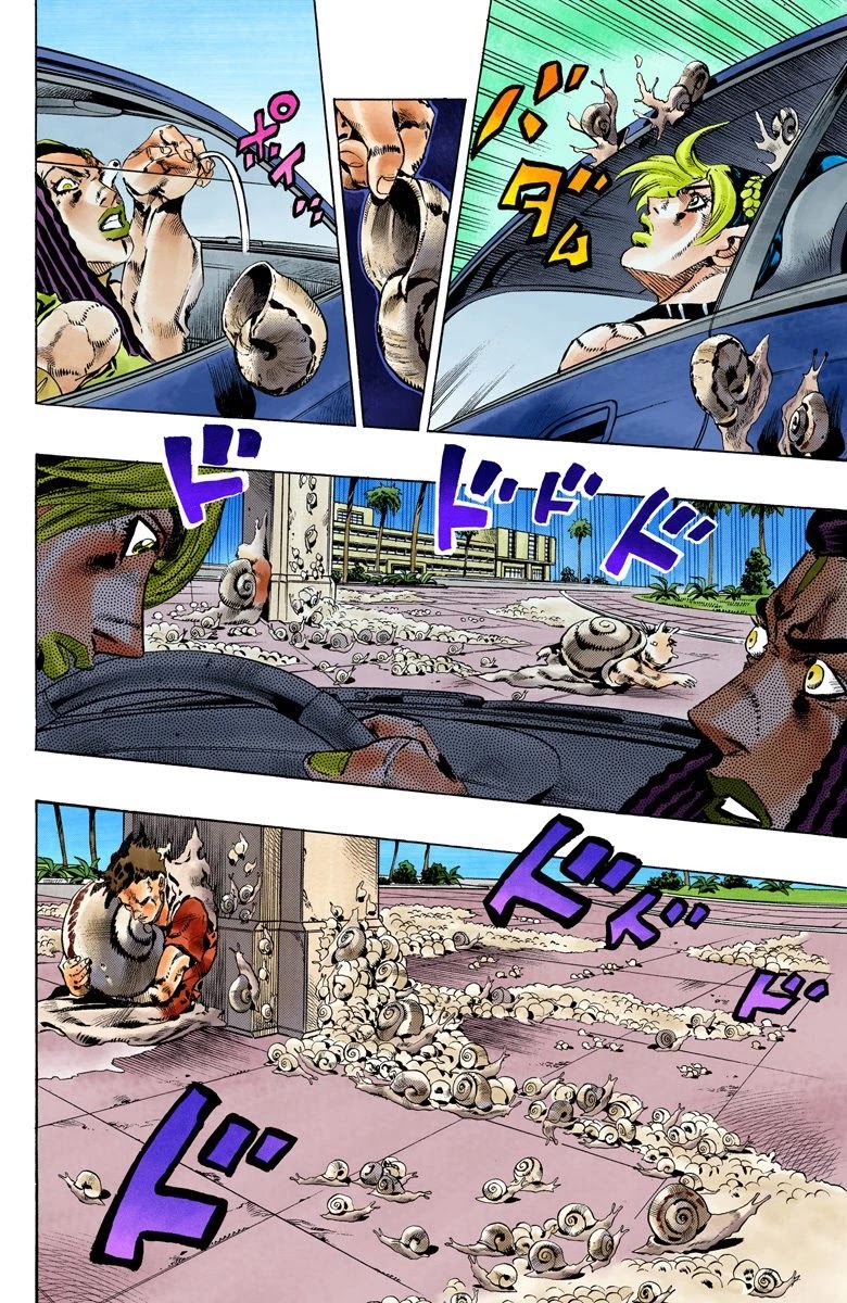 JoJo's Bizarre Adventure Part 6 - Stone Ocean (Official Colored) Chapter 131 page 12 - Chapter 131: Heavy Weather Part 7