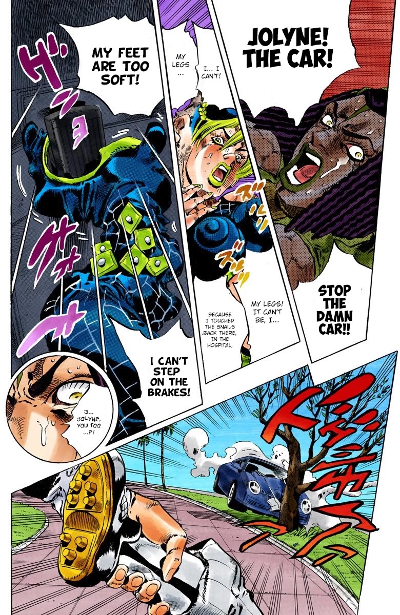 JoJo's Bizarre Adventure Part 6 - Stone Ocean (Official Colored) Chapter 131 page 16 - Chapter 131: Heavy Weather Part 7