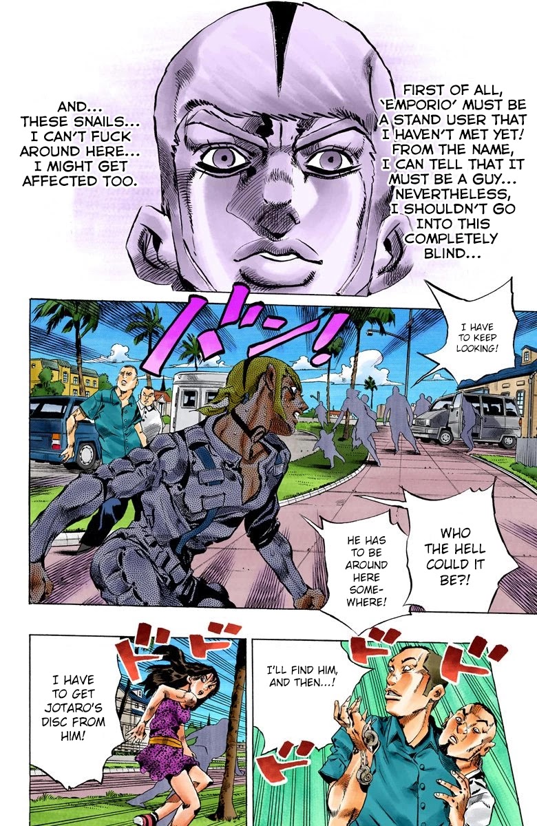 JoJo's Bizarre Adventure Part 6 - Stone Ocean (Official Colored) Chapter 131 page 2 - Chapter 131: Heavy Weather Part 7