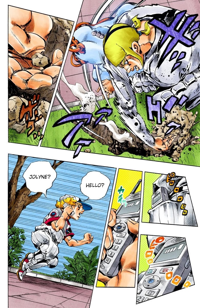 JoJo's Bizarre Adventure Part 6 - Stone Ocean (Official Colored) Chapter 131 page 6 - Chapter 131: Heavy Weather Part 7