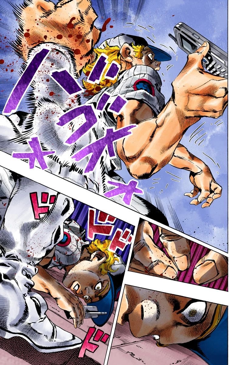 JoJo's Bizarre Adventure Part 6 - Stone Ocean (Official Colored) Chapter 131 page 7 - Chapter 131: Heavy Weather Part 7