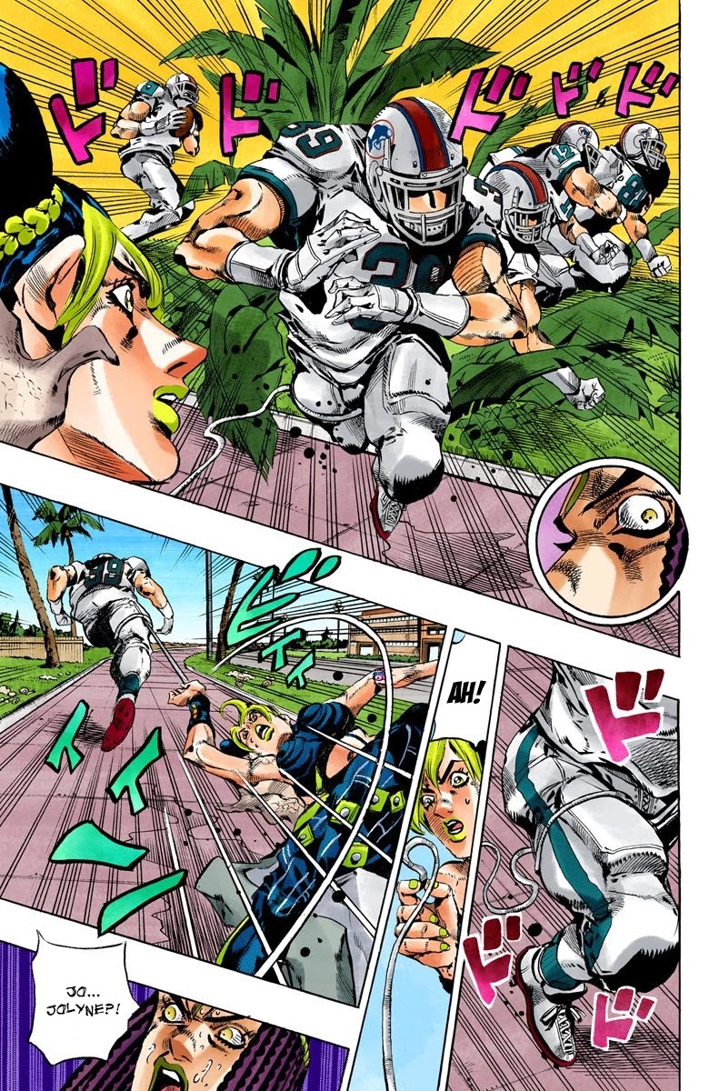 JoJo's Bizarre Adventure Part 6 - Stone Ocean (Official Colored) Chapter 132 page 6 - Chapter 132: Heavy Weather Part 8