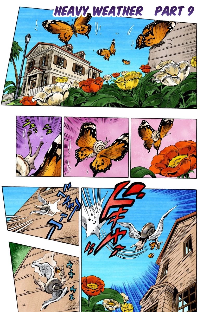 JoJo's Bizarre Adventure Part 6 - Stone Ocean (Official Colored) Chapter 133 page 2 - Chapter 133: Heavy Weather Part 9