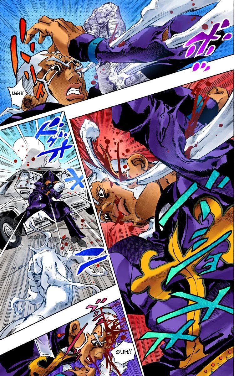 JoJo's Bizarre Adventure Part 6 - Stone Ocean (Official Colored) Chapter 134 page 10 - Chapter 134: Heavy Weather Part 10