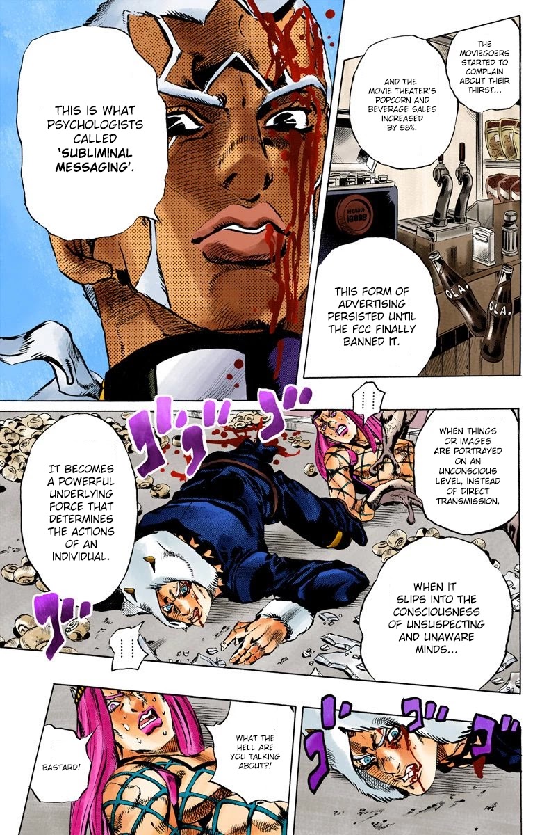 JoJo's Bizarre Adventure Part 6 - Stone Ocean (Official Colored) Chapter 134 page 15 - Chapter 134: Heavy Weather Part 10