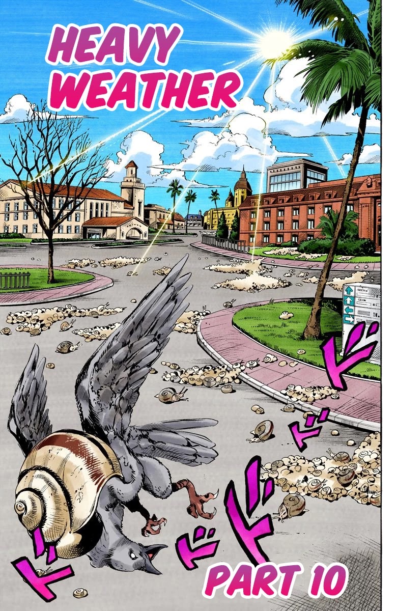 JoJo's Bizarre Adventure Part 6 - Stone Ocean (Official Colored) Chapter 134 page 4 - Chapter 134: Heavy Weather Part 10
