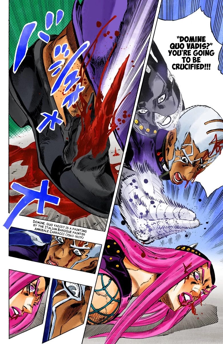 JoJo's Bizarre Adventure Part 6 - Stone Ocean (Official Colored) Chapter 135 page 6 - Chapter 135: Heavy Weather Part 11