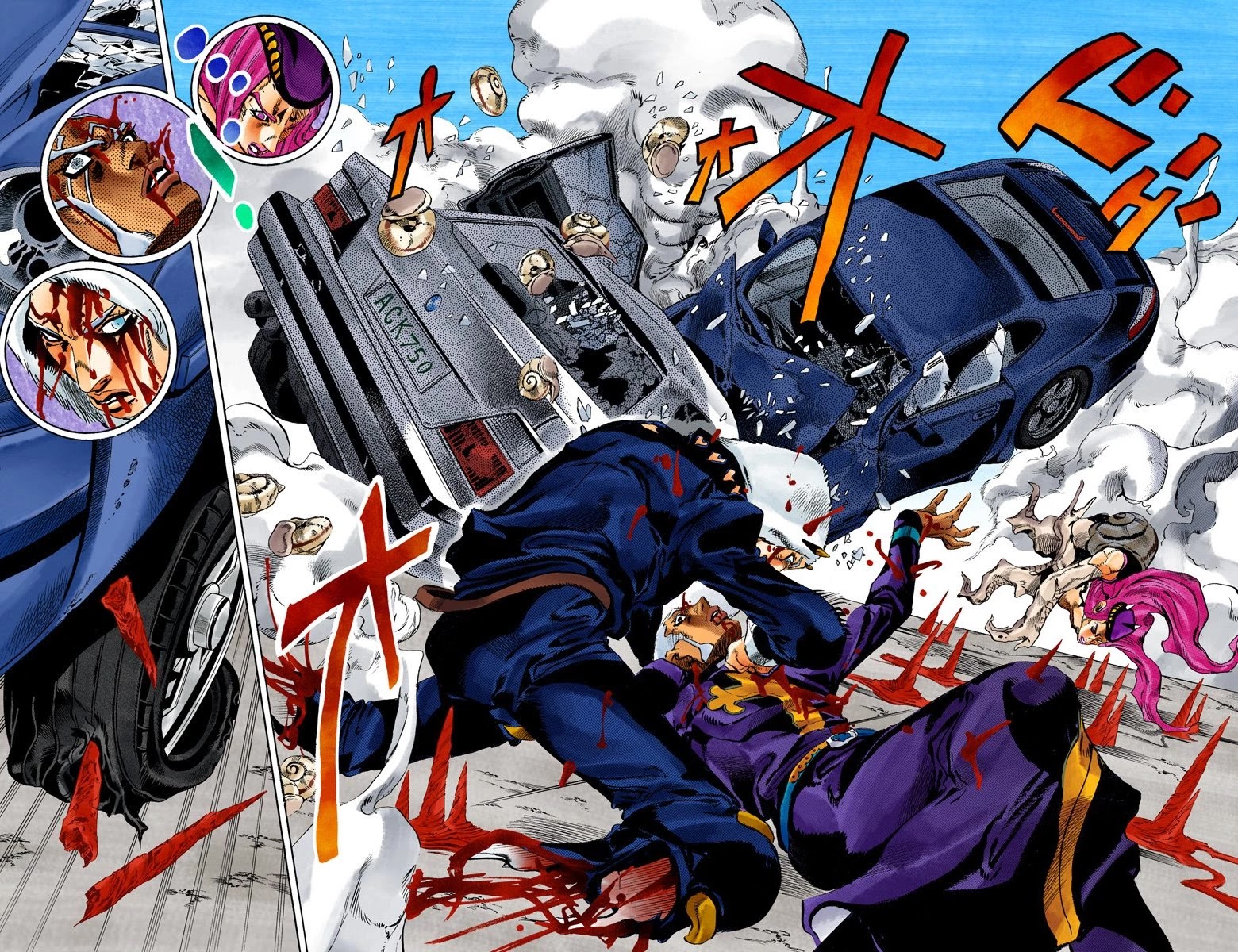 JoJo's Bizarre Adventure Part 6 - Stone Ocean (Official Colored) Chapter 136 page 11 - Chapter 136: Heavy Weather Part 12