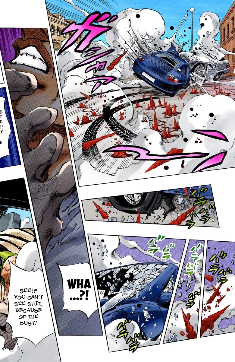 JoJo's Bizarre Adventure Part 6 - Stone Ocean (Official Colored) Chapter 136 page 12 - Chapter 136: Heavy Weather Part 12