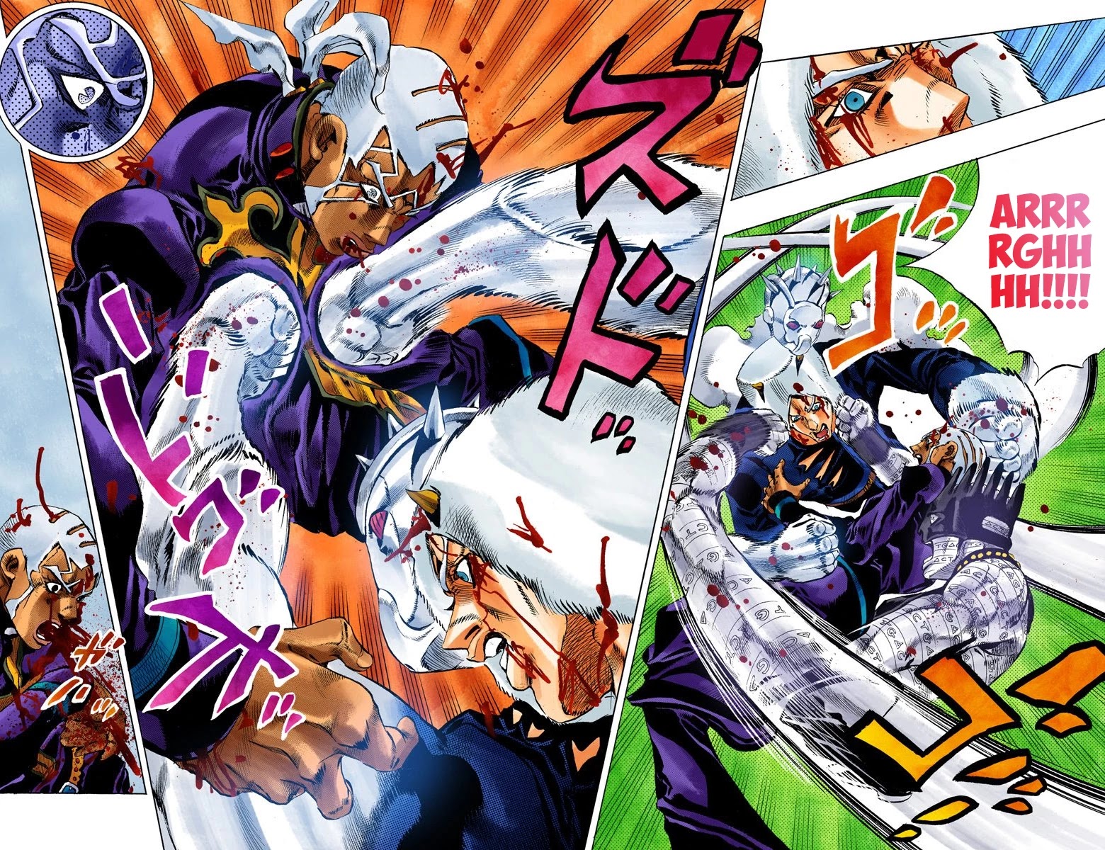 JoJo's Bizarre Adventure Part 6 - Stone Ocean (Official Colored) Chapter 136 page 7 - Chapter 136: Heavy Weather Part 12