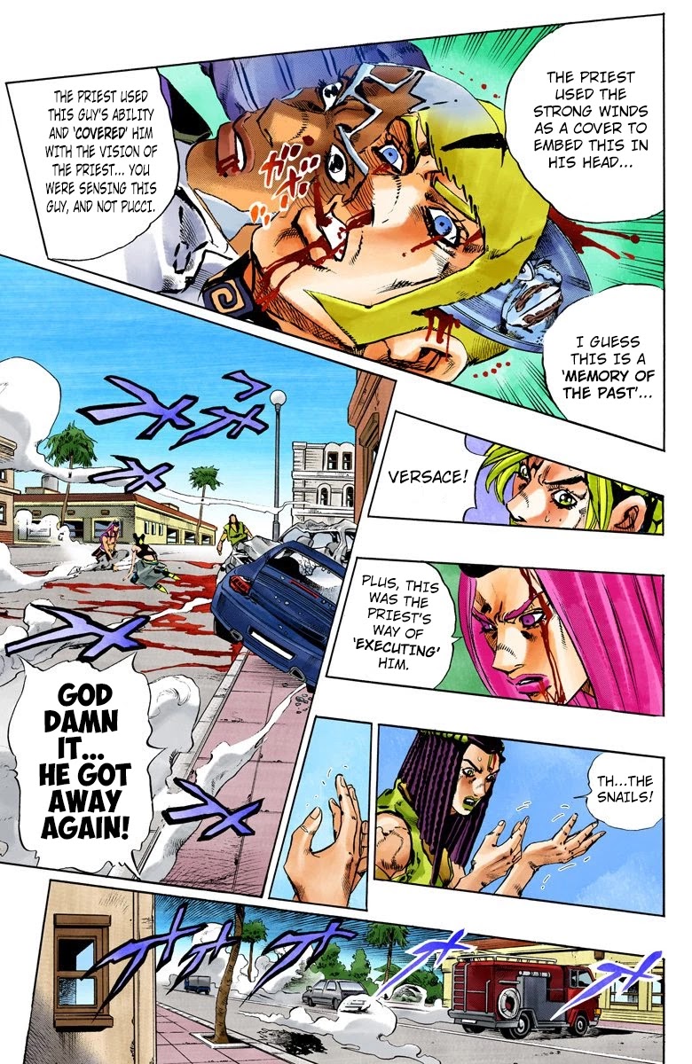 JoJo's Bizarre Adventure Part 6 - Stone Ocean (Official Colored) Chapter 137 page 11 - Chapter 137: Heavy Weather Part 13