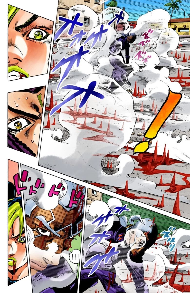 JoJo's Bizarre Adventure Part 6 - Stone Ocean (Official Colored) Chapter 137 page 4 - Chapter 137: Heavy Weather Part 13