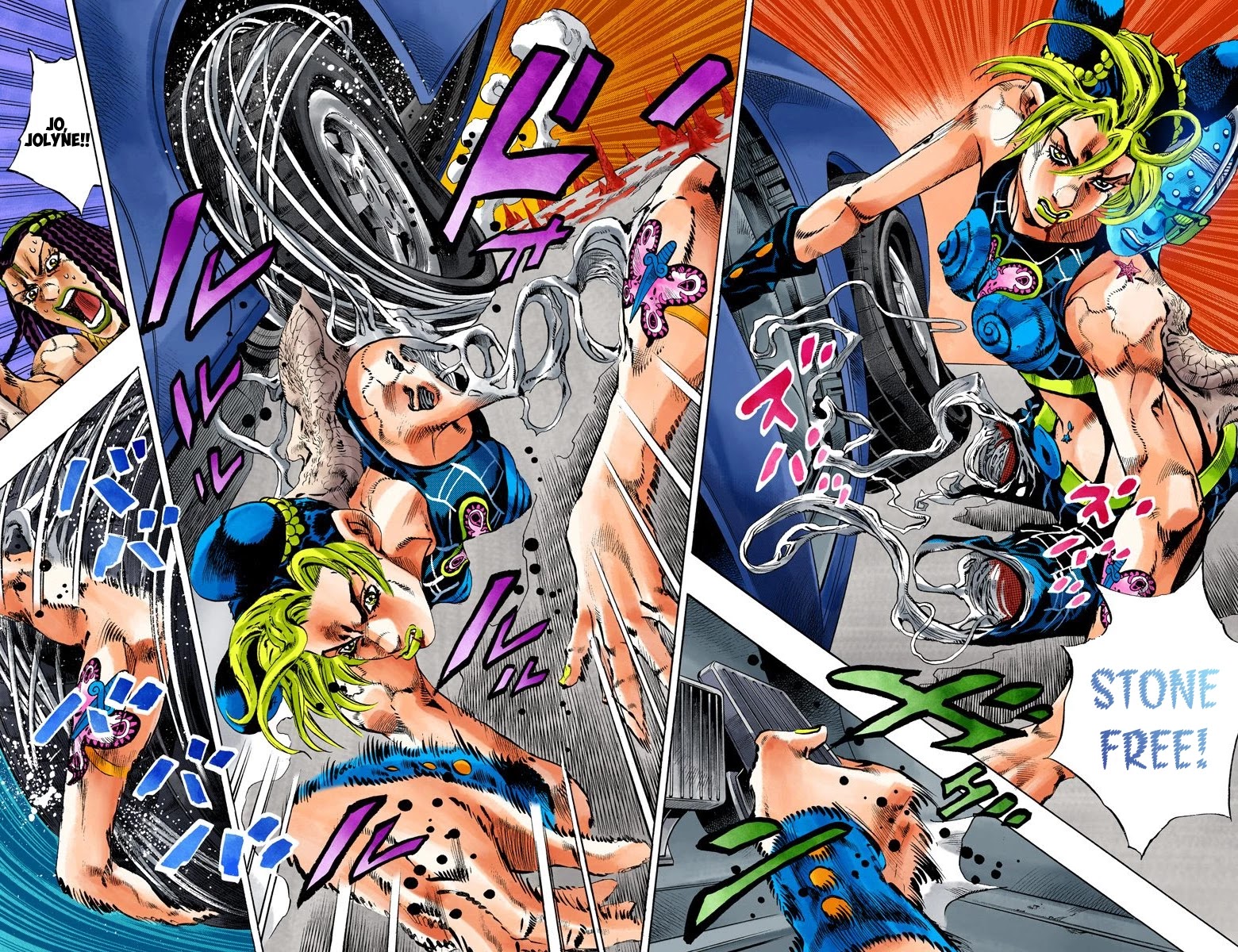JoJo's Bizarre Adventure Part 6 - Stone Ocean (Official Colored) Chapter 137 page 6 - Chapter 137: Heavy Weather Part 13