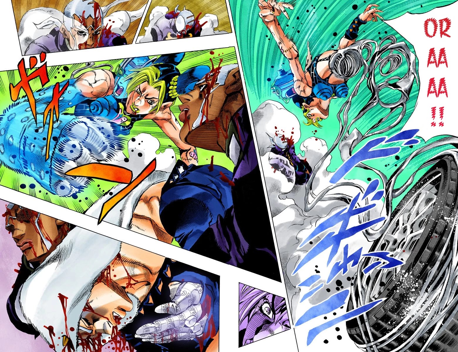 JoJo's Bizarre Adventure Part 6 - Stone Ocean (Official Colored) Chapter 137 page 7 - Chapter 137: Heavy Weather Part 13