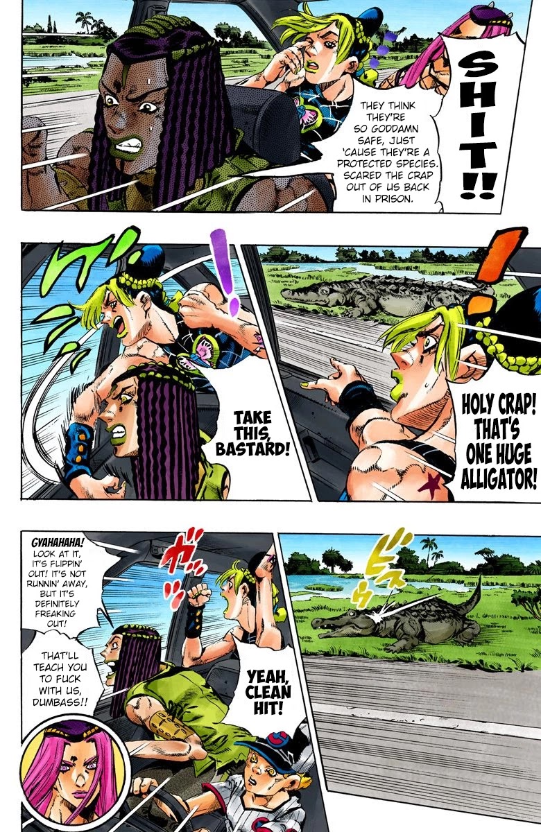 JoJo's Bizarre Adventure Part 6 - Stone Ocean (Official Colored) Chapter 138 page 6 - Chapter 138: At Cape Canaveral