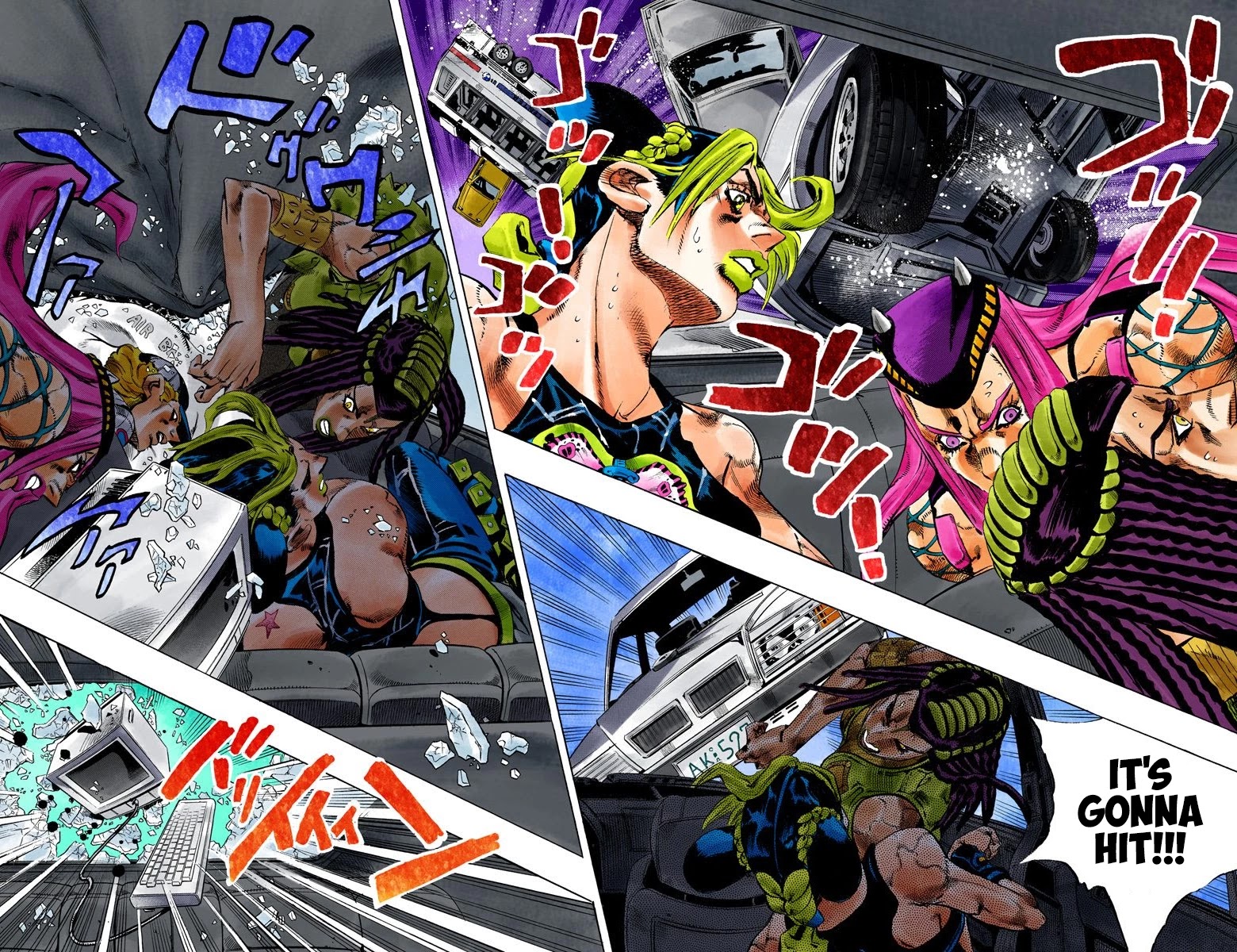 JoJo's Bizarre Adventure Part 6 - Stone Ocean (Official Colored) Chapter 139 page 10 - Chapter 139: The Gravity Of The New Moon Part 1