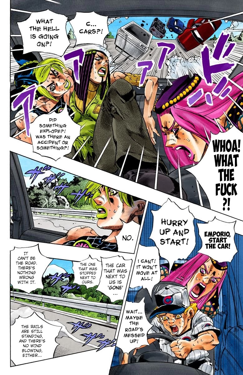 JoJo's Bizarre Adventure Part 6 - Stone Ocean (Official Colored) Chapter 139 page 11 - Chapter 139: The Gravity Of The New Moon Part 1