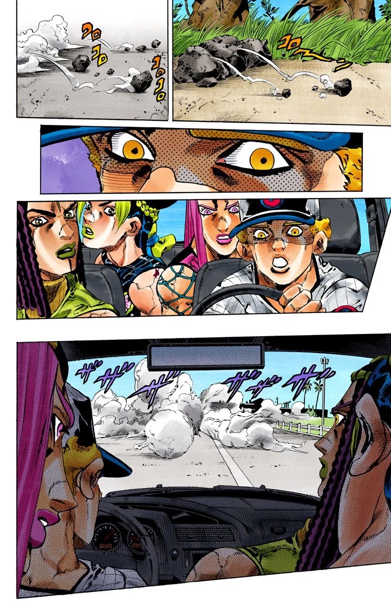 JoJo's Bizarre Adventure Part 6 - Stone Ocean (Official Colored) Chapter 139 page 6 - Chapter 139: The Gravity Of The New Moon Part 1