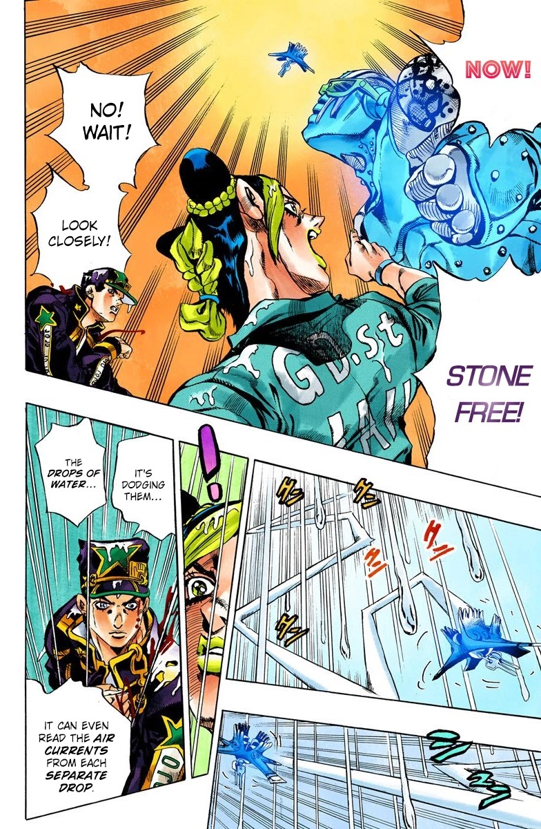 JoJo's Bizarre Adventure Part 6 - Stone Ocean (Official Colored) Chapter 14 page 11 - Chapter 14: The Visitor Part 4