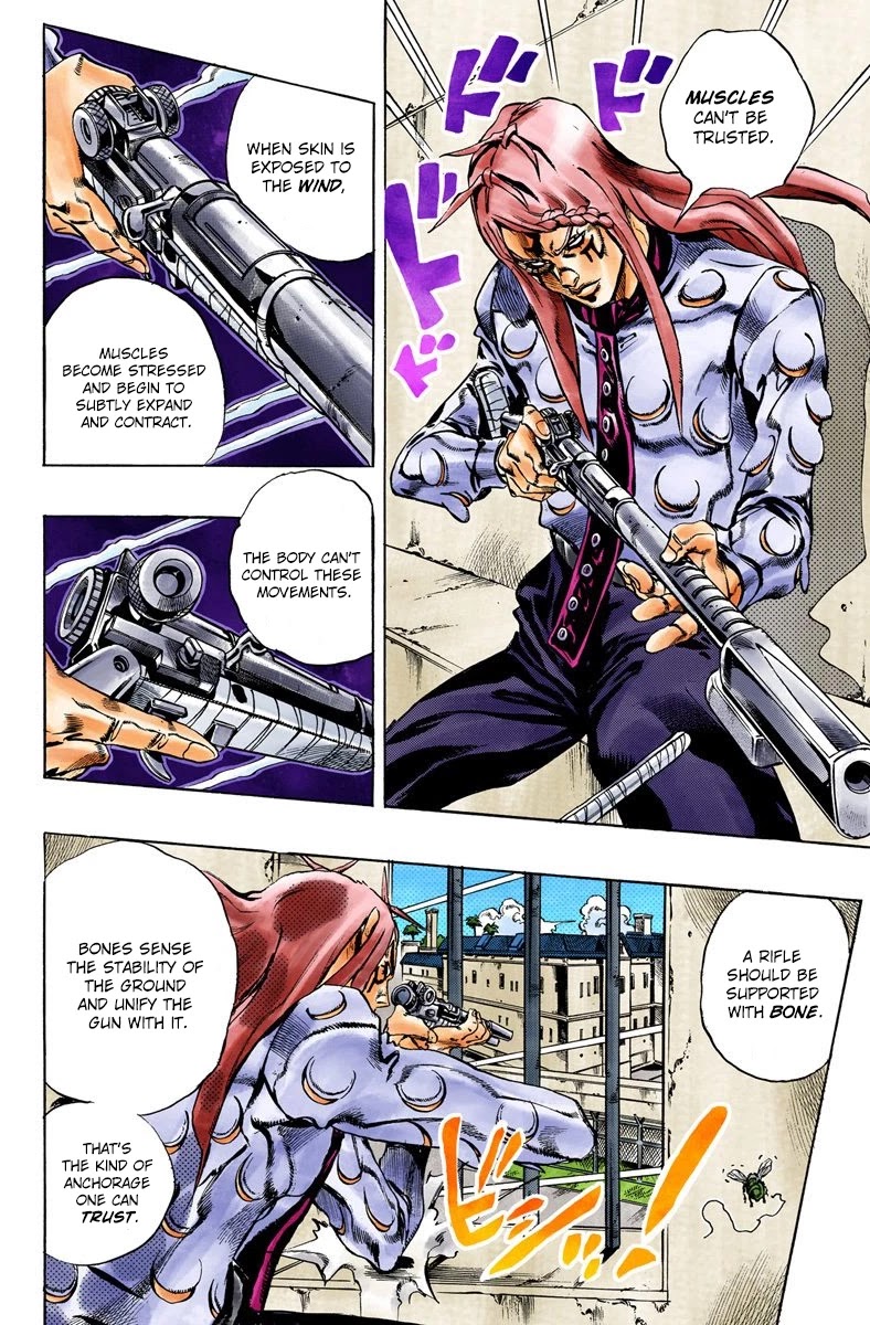 JoJo's Bizarre Adventure Part 6 - Stone Ocean (Official Colored) Chapter 14 page 5 - Chapter 14: The Visitor Part 4