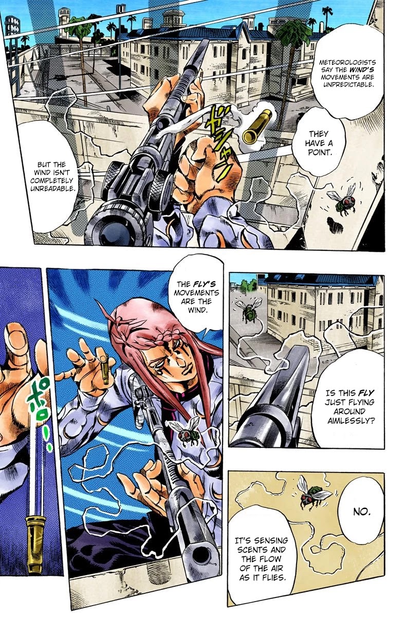 JoJo's Bizarre Adventure Part 6 - Stone Ocean (Official Colored) Chapter 14 page 6 - Chapter 14: The Visitor Part 4
