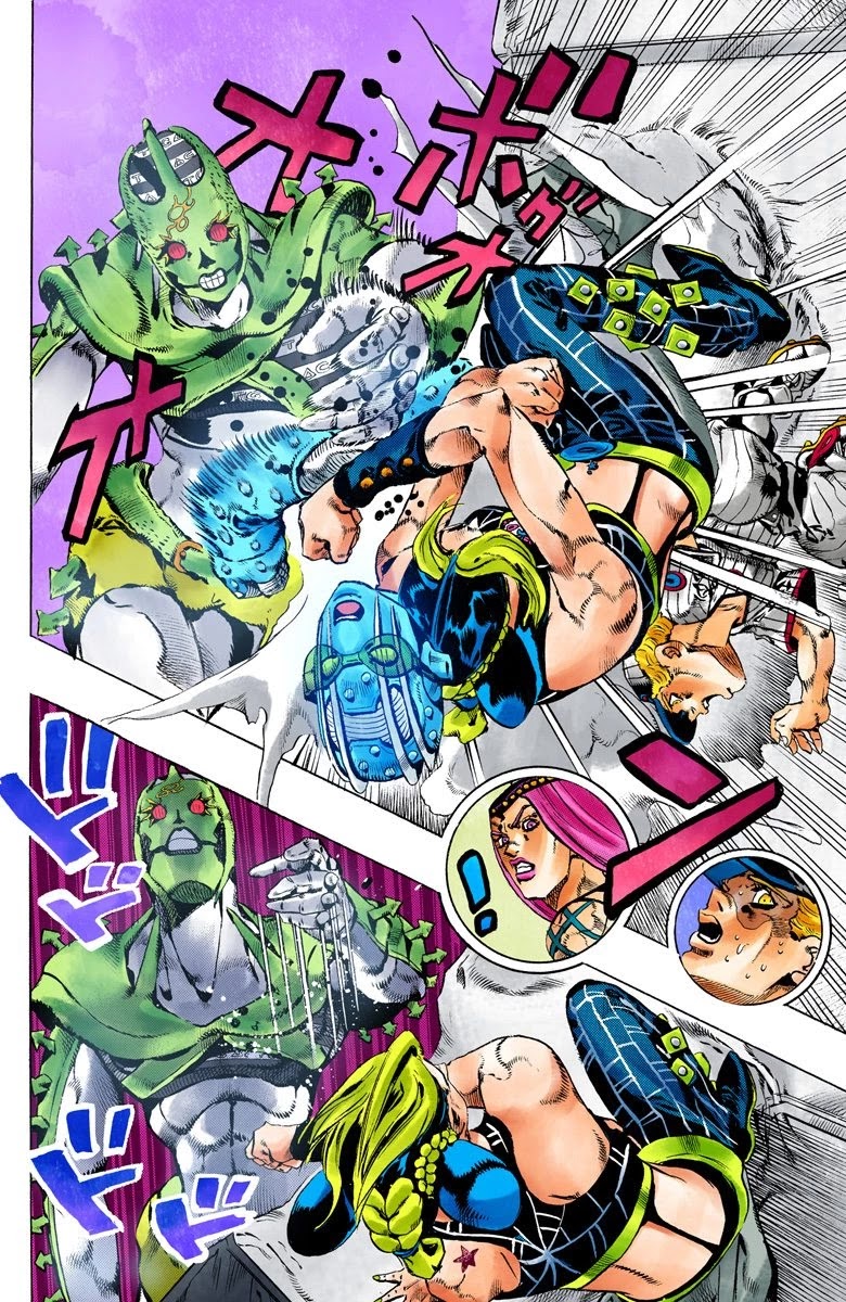 JoJo's Bizarre Adventure Part 6 - Stone Ocean (Official Colored) Chapter 140 page 14 - Chapter 140: The Gravity Of The New Moon Part 2