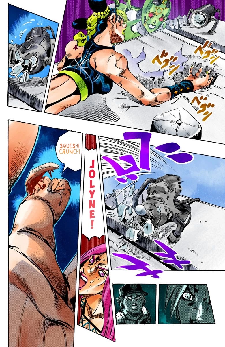JoJo's Bizarre Adventure Part 6 - Stone Ocean (Official Colored) Chapter 140 page 16 - Chapter 140: The Gravity Of The New Moon Part 2