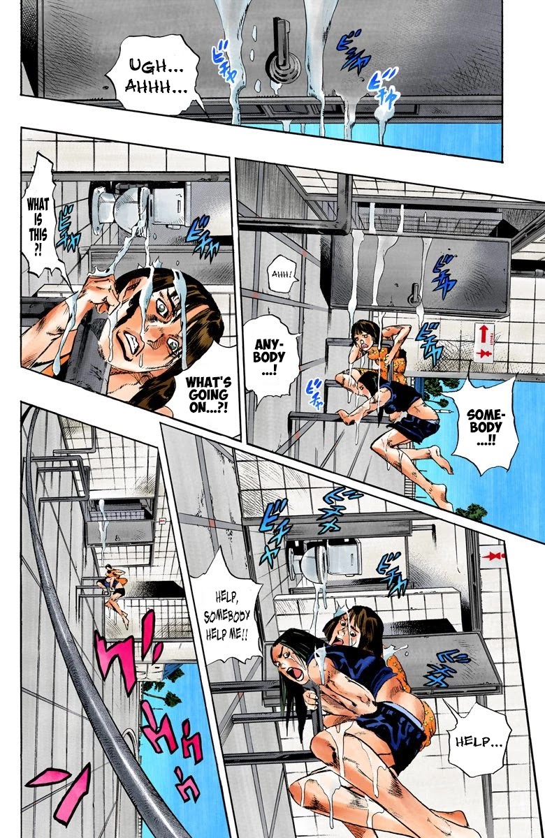 JoJo's Bizarre Adventure Part 6 - Stone Ocean (Official Colored) Chapter 140 page 9 - Chapter 140: The Gravity Of The New Moon Part 2