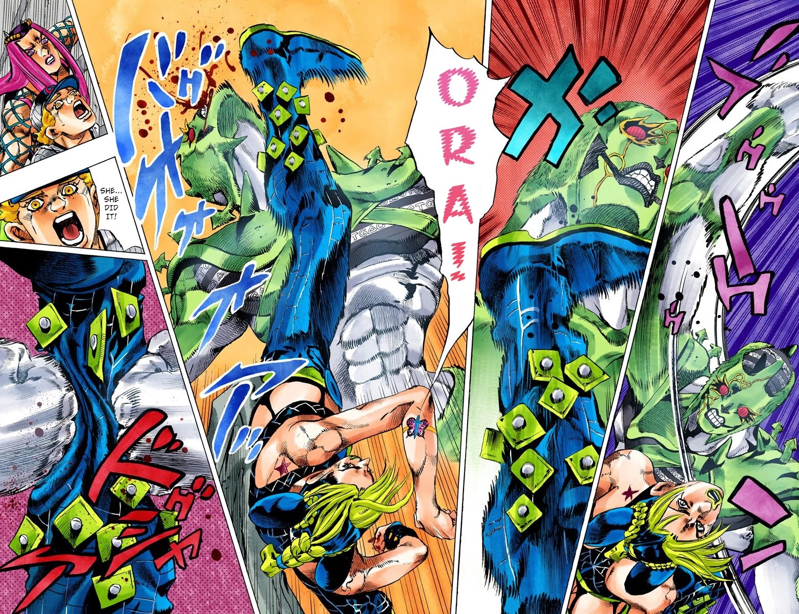 JoJo's Bizarre Adventure Part 6 - Stone Ocean (Official Colored) Chapter 141 page 12 - Chapter 141: C-Moon Part 1