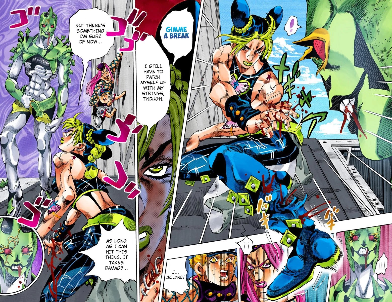 JoJo's Bizarre Adventure Part 6 - Stone Ocean (Official Colored) Chapter 141 page 16 - Chapter 141: C-Moon Part 1