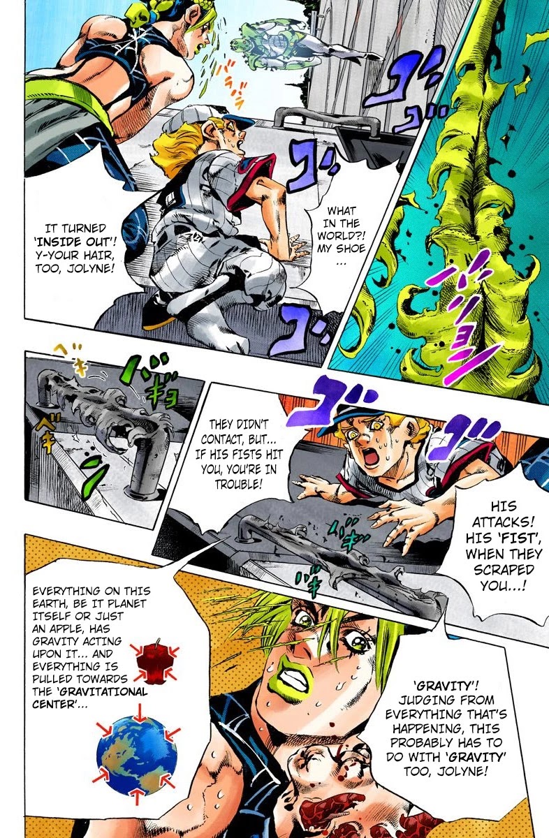 JoJo's Bizarre Adventure Part 6 - Stone Ocean (Official Colored) Chapter 141 page 8 - Chapter 141: C-Moon Part 1