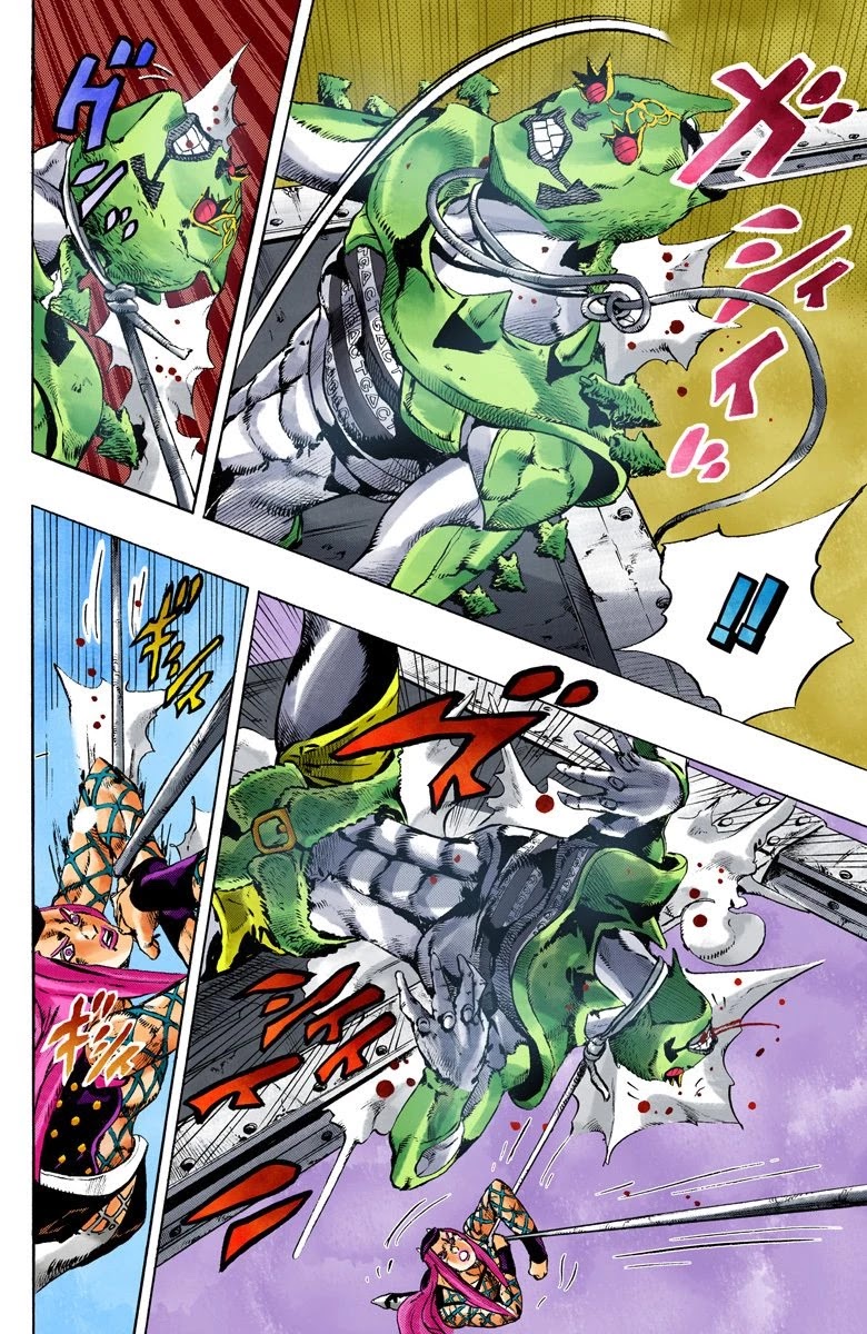 JoJo's Bizarre Adventure Part 6 - Stone Ocean (Official Colored) Chapter 142 page 13 - Chapter 142: C-Moon Part 2