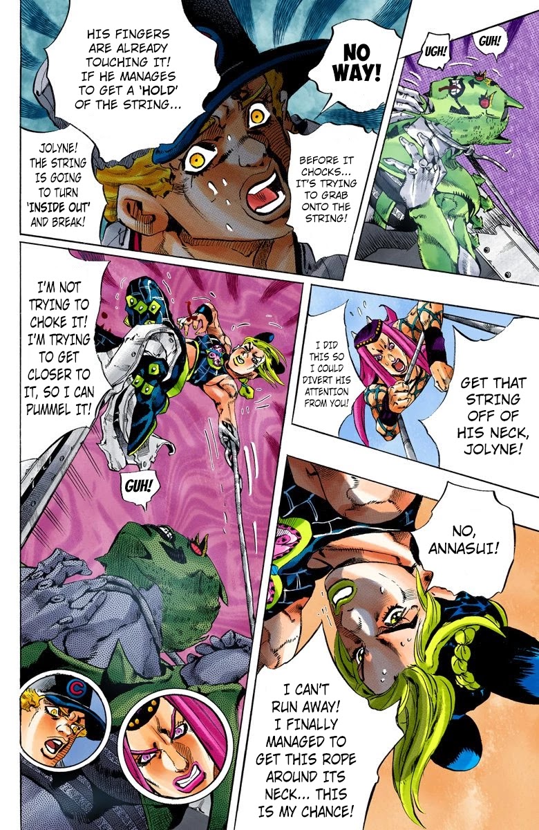 JoJo's Bizarre Adventure Part 6 - Stone Ocean (Official Colored) Chapter 142 page 15 - Chapter 142: C-Moon Part 2