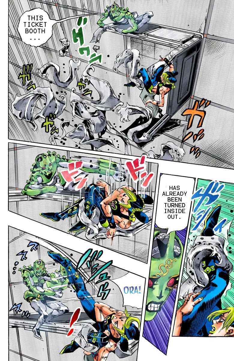 JoJo's Bizarre Adventure Part 6 - Stone Ocean (Official Colored) Chapter 142 page 7 - Chapter 142: C-Moon Part 2