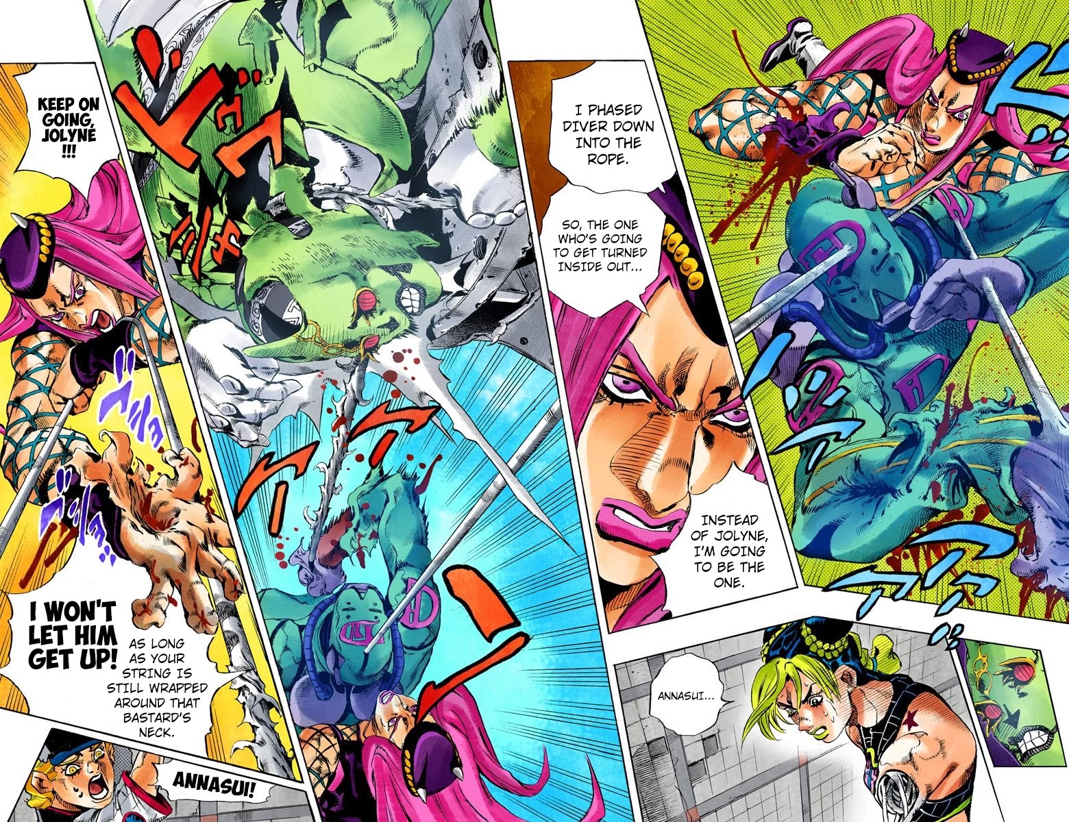JoJo's Bizarre Adventure Part 6 - Stone Ocean (Official Colored) Chapter 143 page 10 - Chapter 143: C-Moon Part 3