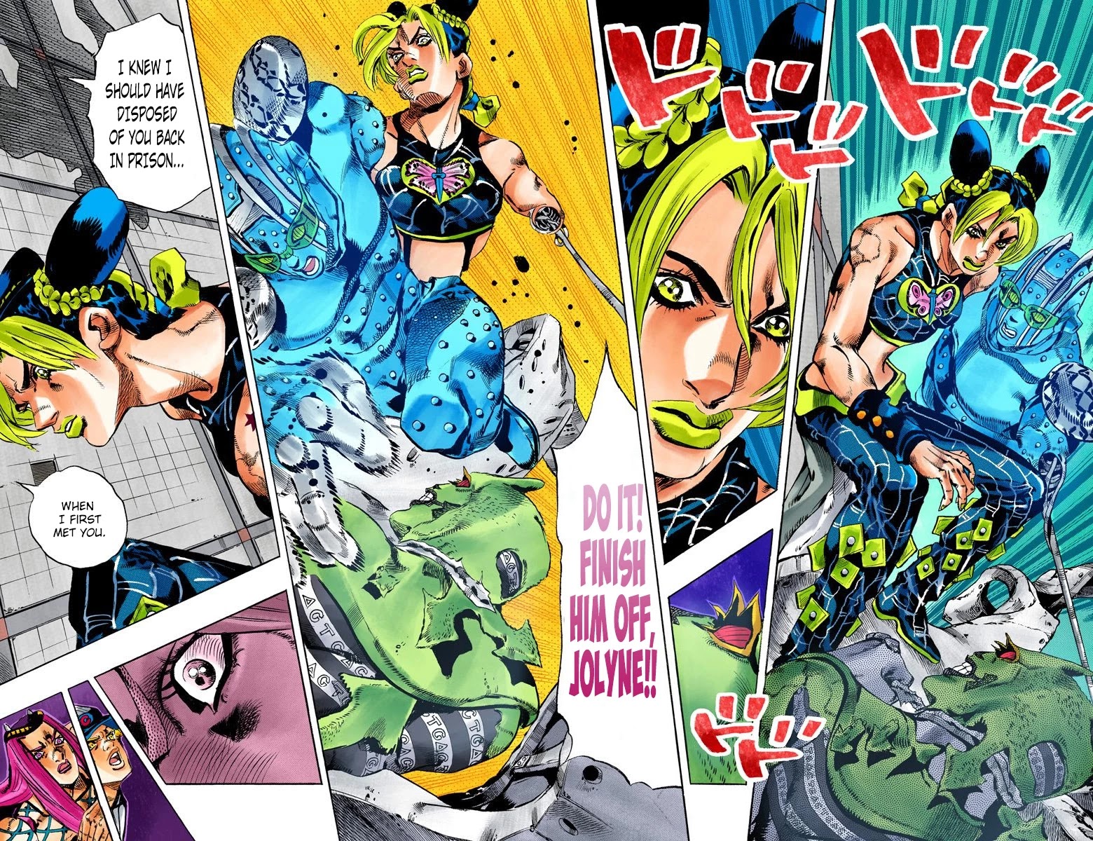 JoJo's Bizarre Adventure Part 6 - Stone Ocean (Official Colored) Chapter 143 page 11 - Chapter 143: C-Moon Part 3
