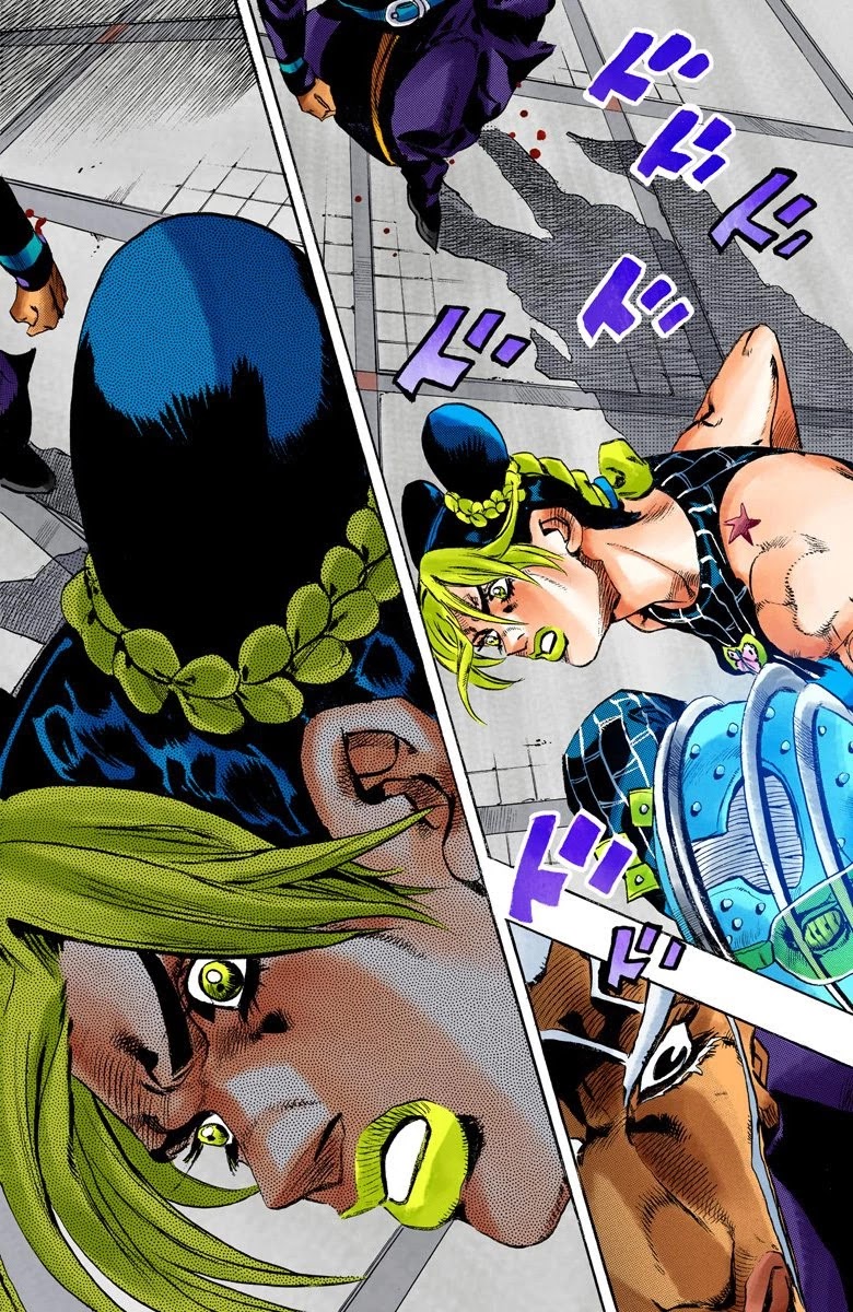 JoJo's Bizarre Adventure Part 6 - Stone Ocean (Official Colored) Chapter 143 page 12 - Chapter 143: C-Moon Part 3