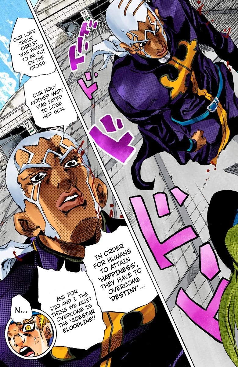 JoJo's Bizarre Adventure Part 6 - Stone Ocean (Official Colored) Chapter 143 page 13 - Chapter 143: C-Moon Part 3