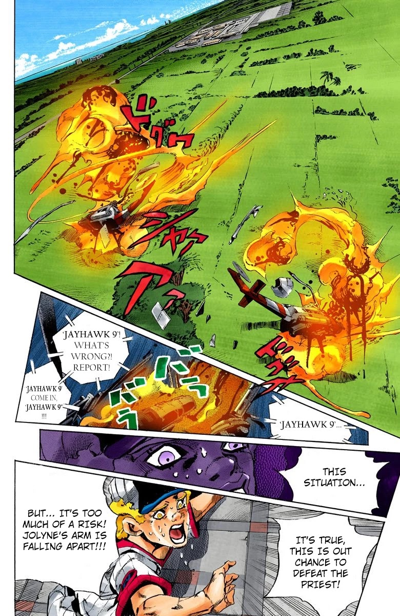 JoJo's Bizarre Adventure Part 6 - Stone Ocean (Official Colored) Chapter 143 page 3 - Chapter 143: C-Moon Part 3
