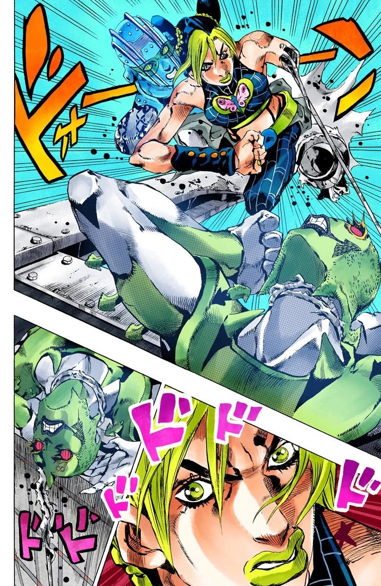 JoJo's Bizarre Adventure Part 6 - Stone Ocean (Official Colored) Chapter 143 page 5 - Chapter 143: C-Moon Part 3