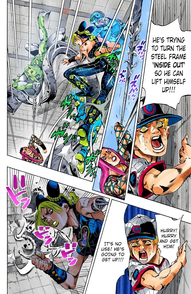 JoJo's Bizarre Adventure Part 6 - Stone Ocean (Official Colored) Chapter 143 page 7 - Chapter 143: C-Moon Part 3