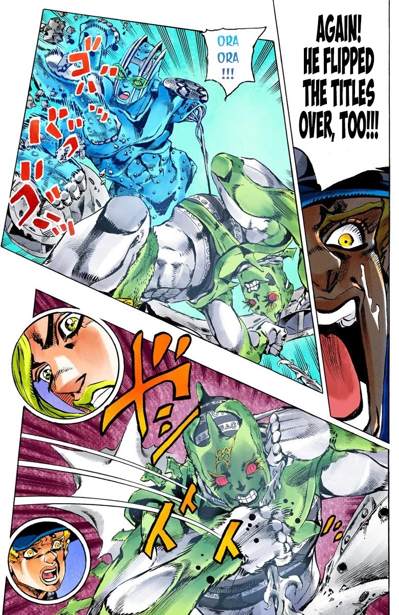 JoJo's Bizarre Adventure Part 6 - Stone Ocean (Official Colored) Chapter 143 page 8 - Chapter 143: C-Moon Part 3