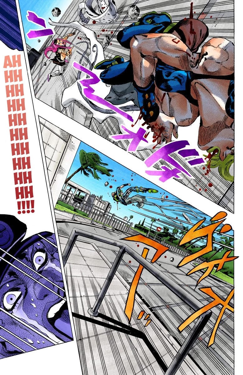 JoJo's Bizarre Adventure Part 6 - Stone Ocean (Official Colored) Chapter 144 page 10 - Chapter 144: C-Moon Part 4