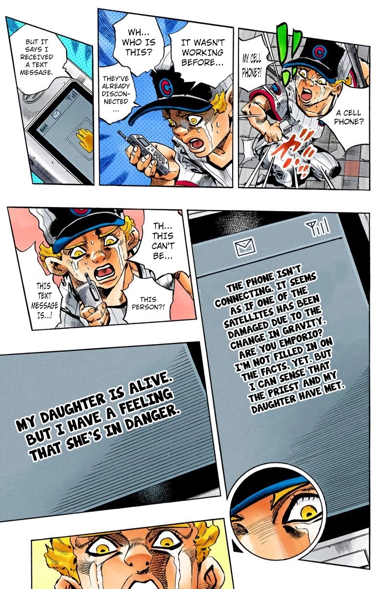 JoJo's Bizarre Adventure Part 6 - Stone Ocean (Official Colored) Chapter 144 page 14 - Chapter 144: C-Moon Part 4